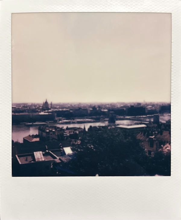 Polaroid from Budapest, 2024